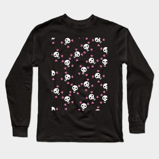 Skulls and hearts Long Sleeve T-Shirt